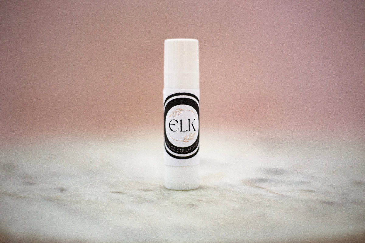 Lifepac lip balm tube with a natural, smooth finish, designed to moisturize and protect lips.