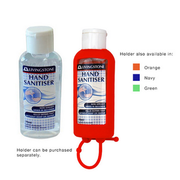 Lifepac 70ml hand sanitizer bottle with clear gel and flip cap, portable and easy to use for hand hygiene.